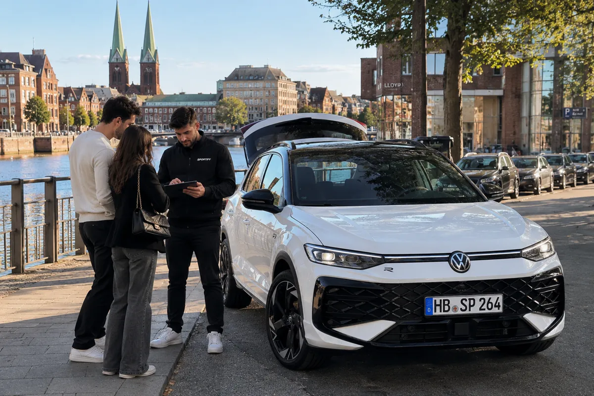 Persönliche Beratung bei einer Fahrzeugübergabe